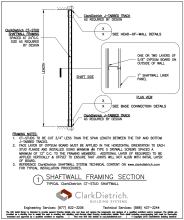 ShaftWall Wall Section